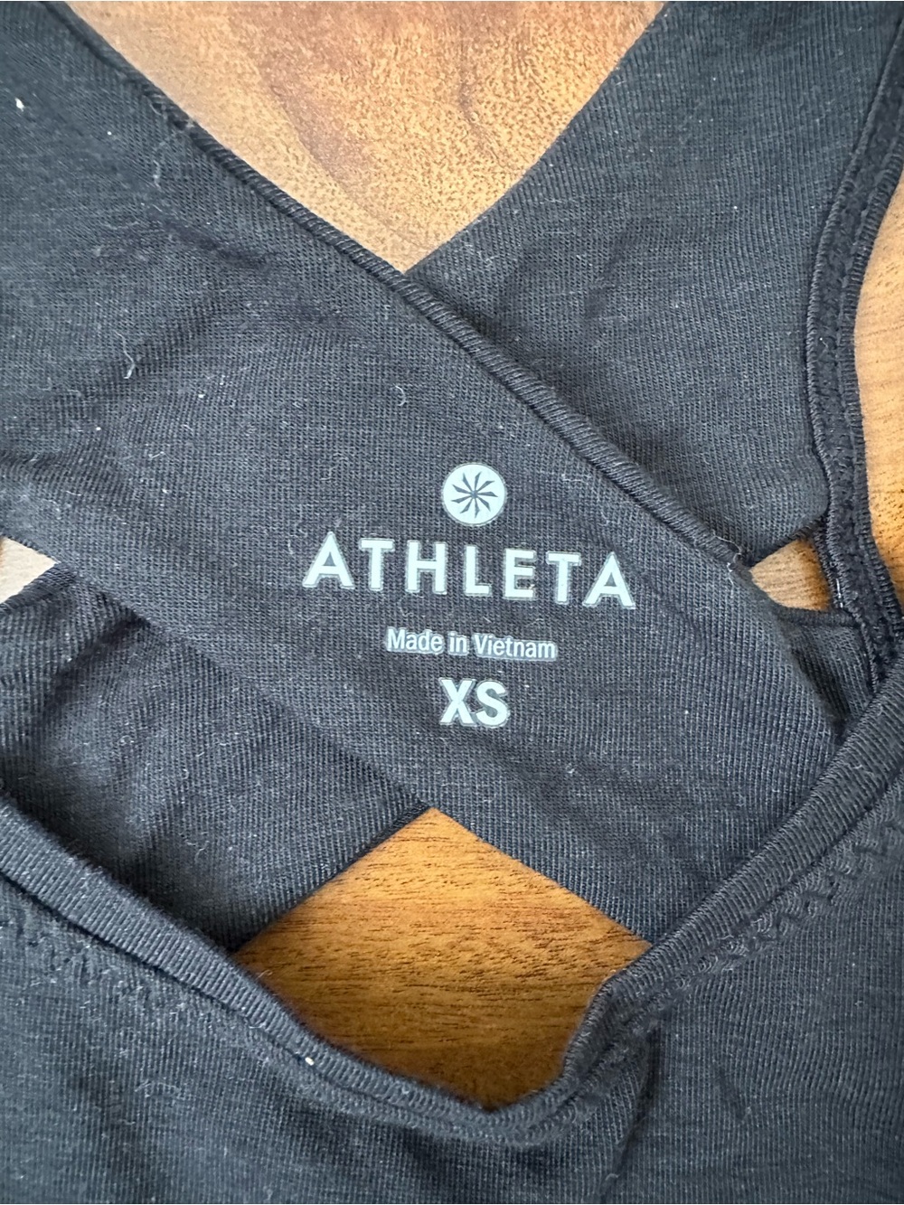 Athleta Black Racerback Performance Tank Top - Picture 2 of 4